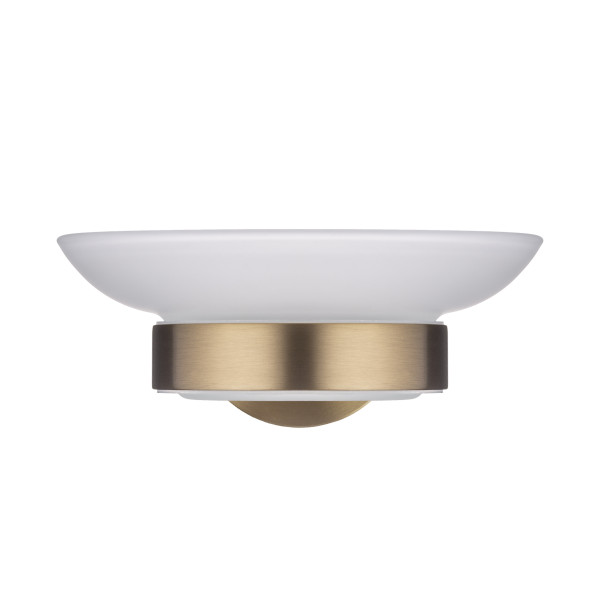 Мыльница подвесная с держателем Swedbe Select золото (9814GO)