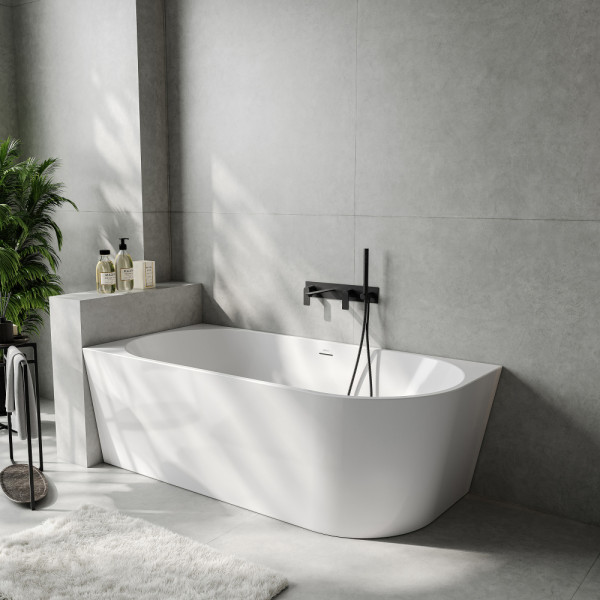 Ванна акриловая Abber 180x80x58 белая (AB9502-1.8 L)