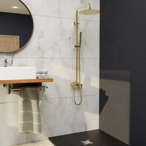 Душевая система RGW Shower Panels золотой (51140131-06)