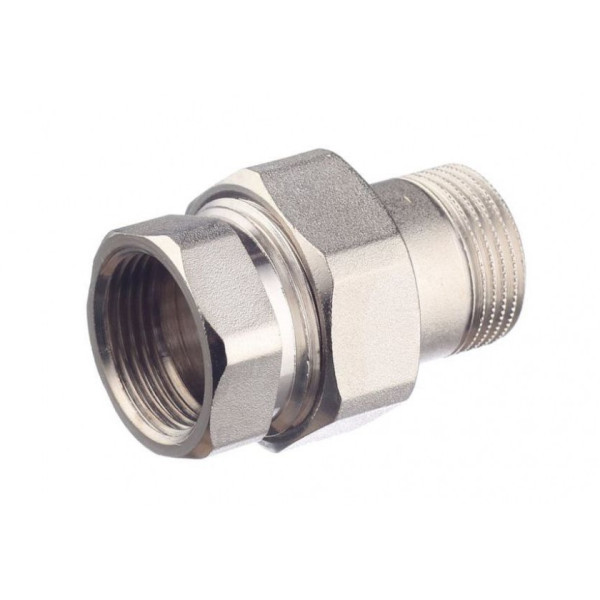 Сгон прямой (американка) 3/4" ВН с O-RING Tiemme (никель) (1500076 / 1555N000505) Сгон прямой (американка) 3/4" ВН с O-RING Tiemme (никель) (1500076 / 1555N000505)