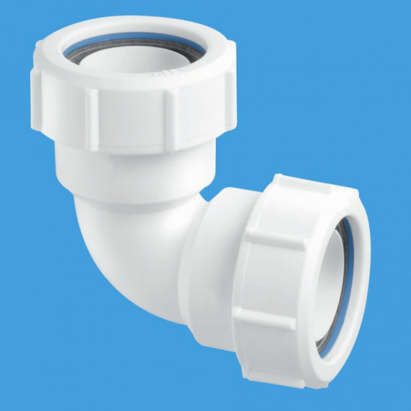 Отвод McAlpine 40х90 град. (белый) (40A-WH) Отвод McAlpine 40х90 град. (белый) (40A-WH)