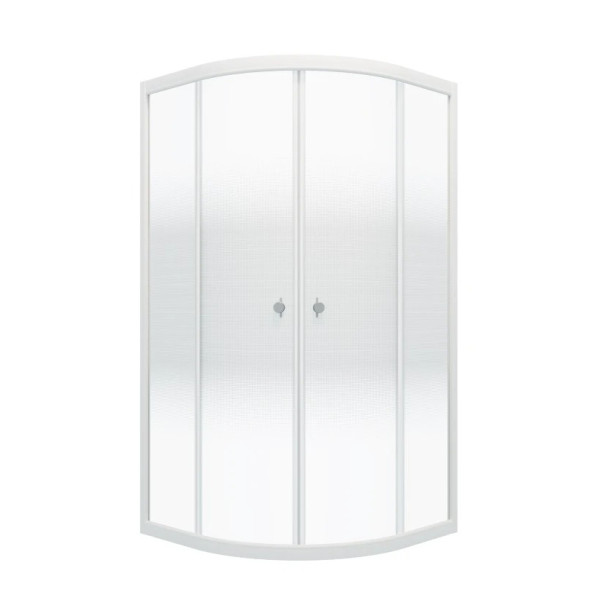 Душевой уголок Triton Лайт 90x90 стекло прозрачное, профиль белый (DK217_1) Душевой уголок Triton Лайт 90x90 стекло прозрачное, профиль белый (DK217_1)