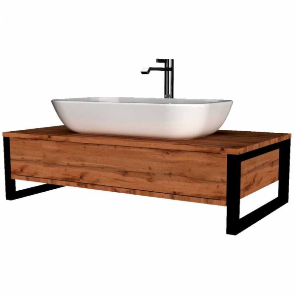 Тумба подвесная 1Marka Grunge Loft 900*480*246 дуб вотан (У85843) Тумба подвесная 1Marka Grunge Loft 900*480*246 дуб вотан (У85843)