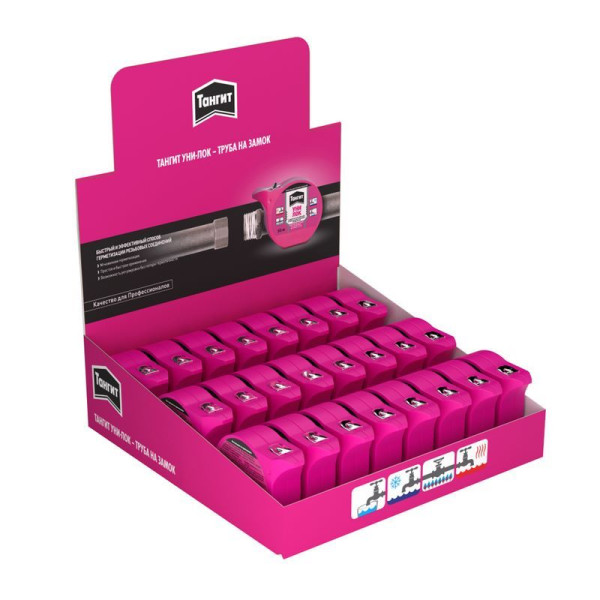 Нить для герметизации резьбовых соединений Тангит Уни-Лок 50 м. (шоу-бокс) (3002910) Нить для герметизации резьбовых соединений Тангит Уни-Лок 50 м. (шоу-бокс) (3002910)