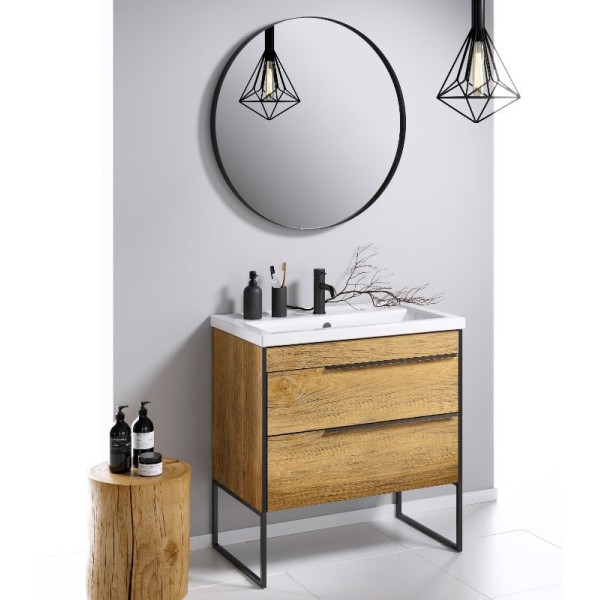 Тумба подвесная Aqwella Fargo 815x465x600 дуб балтийский (FRG0108DB)