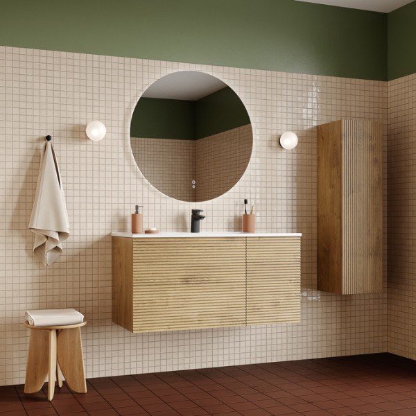 Тумбы подвесные Iddis Bild 1003x452x500 Бежевый (BIL10V0i95K) Тумбы подвесные Iddis Bild 1003x452x500 Бежевый (BIL10V0i95K)