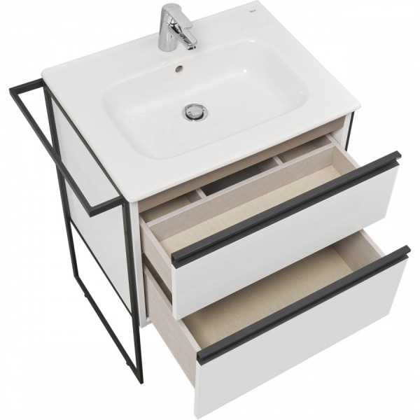 Тумба подвесная Roca Domi 585x453x515 белый (A857458806) Тумба подвесная Roca Domi 585x453x515 белый (A857458806)
