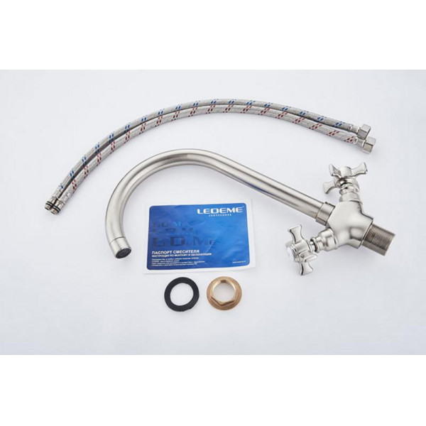 Смеситель для кухни Ledeme хром (L4311A-2) Смеситель для кухни Ledeme хром (L4311A-2)