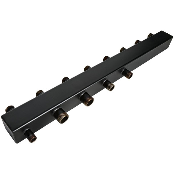Коллектор распределительный Rommer 1"*1 1/4" на 4(6) контура (сталь, до 80 кВт) в теплоизоляции (RDG-1016-004046) Коллектор распределительный Rommer 1"*1 1/4" на 4(6) контура (сталь, до 80 кВт) в теплоизоляции (RDG-1016-004046)
