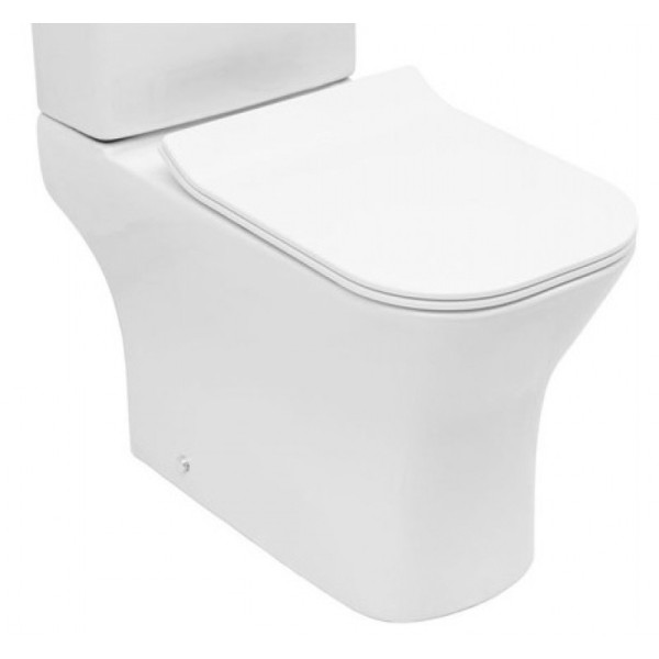 Чаша унитаза Aquanet Cube 3.0 C1 T с сиденьем с soft-close белый (348011)