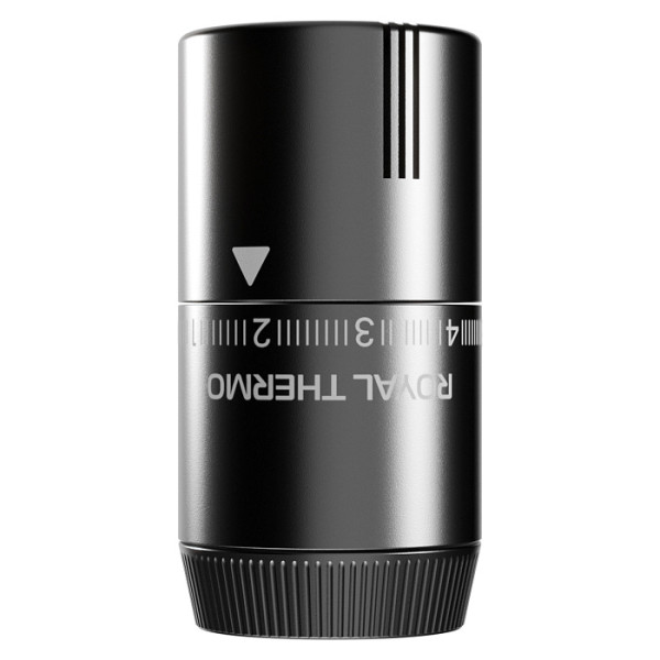 Головка термостатическая М30х1,5 Royal Thermo Design жидкостная (графит) (RATHDN13015GR) Головка термостатическая М30х1,5 Royal Thermo Design жидкостная (графит) (RATHDN13015GR)