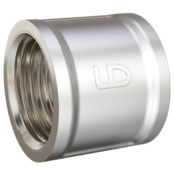 Муфта 1/2" LD Pride (никель) (LD.67.502.15) Муфта 1/2" LD Pride (никель) (LD.67.502.15)