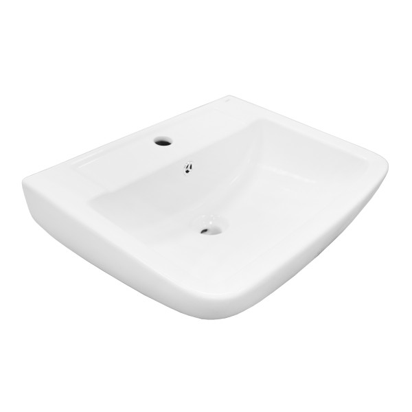 Раковина подвесная с пьедесталом Loranto Liri 55х42,5х83 (CS-BMP009)