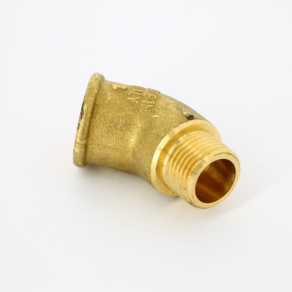 Угольник 1/2" 45 гр. ВН Uni-Fitt (латунь) 640G2200