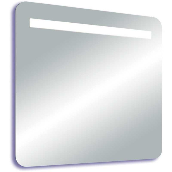 Зеркало 1Marka Гармоника 580*30*750 белое (У23253) Зеркало 1Marka Гармоника 580*30*750 белое (У23253)