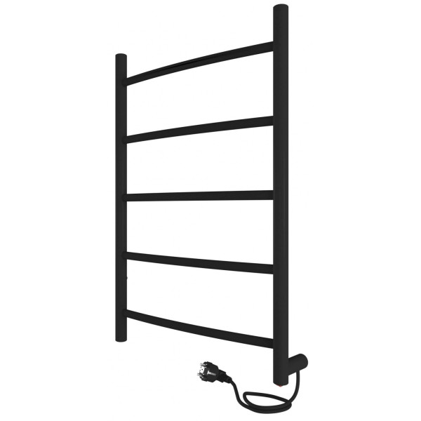 Полотенцесушитель электрический INDIGO ARC 425*600 черный муар (LCAE60-40BRR) Полотенцесушитель электрический INDIGO ARC 425*600 черный муар (LCAE60-40BRR)