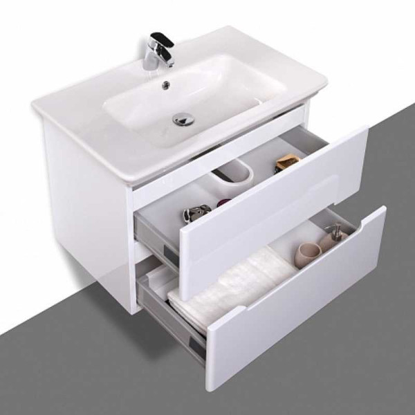 Раковина встраиваемая BelBagno 80 белая (12080-KL) Раковина встраиваемая BelBagno 80 белая (12080-KL)