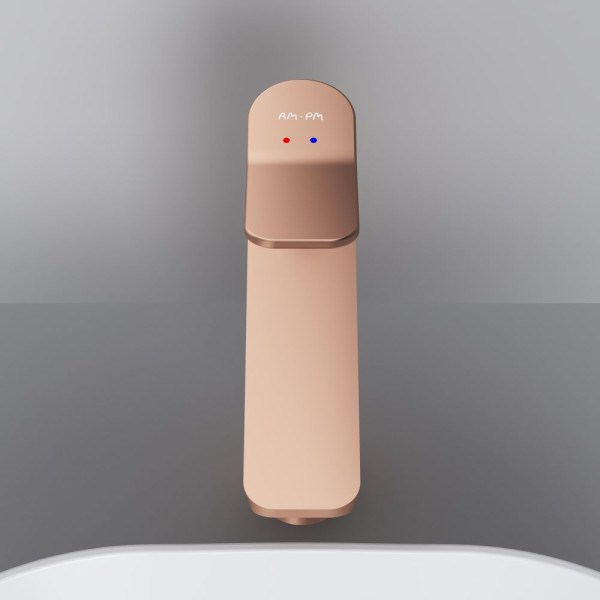 Смеситель для раковины AM.PM X-Joy розовое золото (F85A92044)