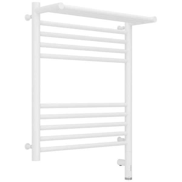 Полотенцесушитель электрический Сунержа Богема 3.0 600x500 с полочкой провод справа матовый белый (30-5807-6050) Полотенцесушитель электрический Сунержа Богема 3.0 600x500 с полочкой провод справа матовый белый (30-5807-6050)