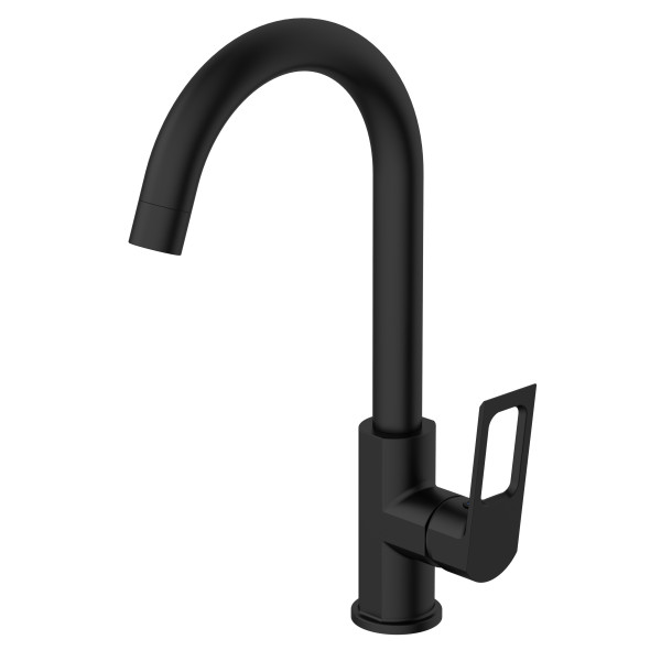 Смеситель для кухни Voda Surf Black черный (SF519B) Смеситель для кухни Voda Surf Black черный (SF519B)