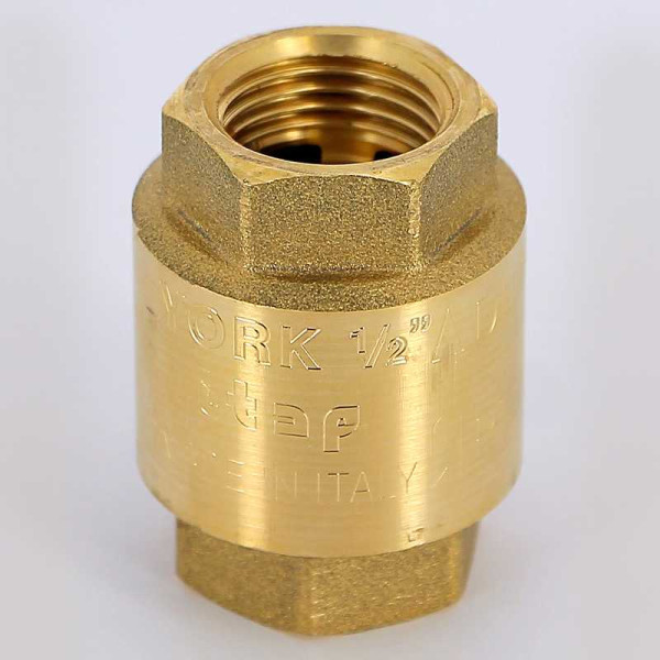 Клапан обратный вертикальный Itap 1/2" York (с пластиковым седлом) (1030012) Клапан обратный вертикальный Itap 1/2" York (с пластиковым седлом) (1030012)