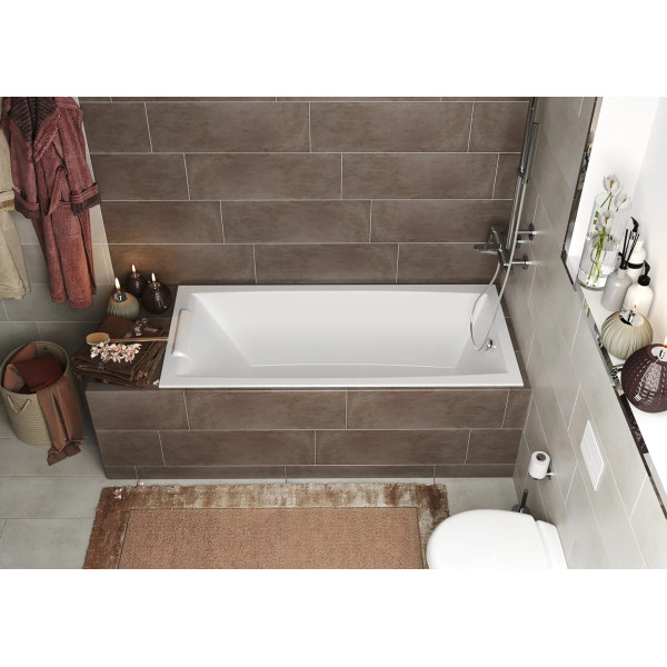 Ванна акриловая 1Marka Aelita Slim 165x75 белая (01ае1675слим) Ванна акриловая 1Marka Aelita Slim 165x75 белая (01ае1675слим)