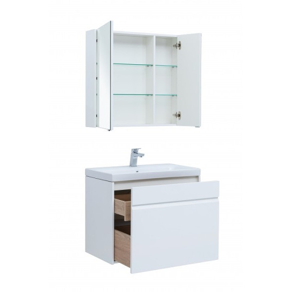 Тумба подвесная Aquanet Палермо 80 белый (00253587)