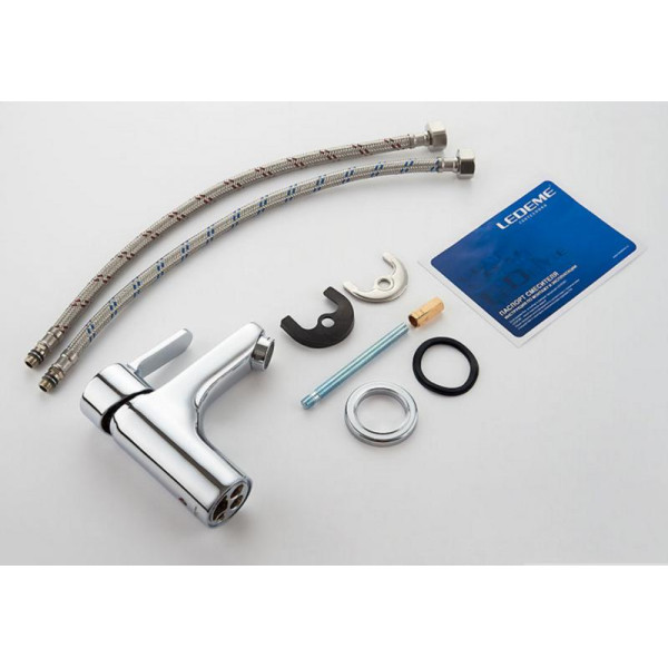 Смеситель для раковины Ledeme хром (L1003) Смеситель для раковины Ledeme хром (L1003)