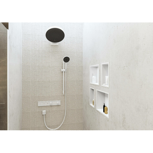 Смеситель для душа Hansgrohe RainSelect с термостатом белый (15380700)