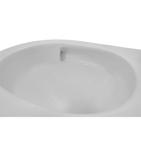 Инсталляция для подвесного унитаза Azario Forte+подвесной унитаз Azario Grado+клавиша Azario Forte хром глянцевый (AZ-100-100F+AZ-0046-UQ3+AZ-100-002F