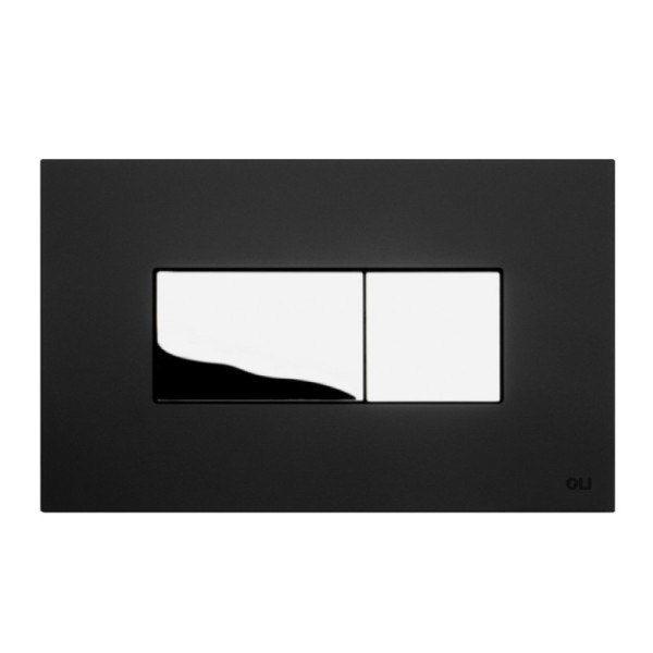 Клавиша смывная Oli Karisma черный (641017)
