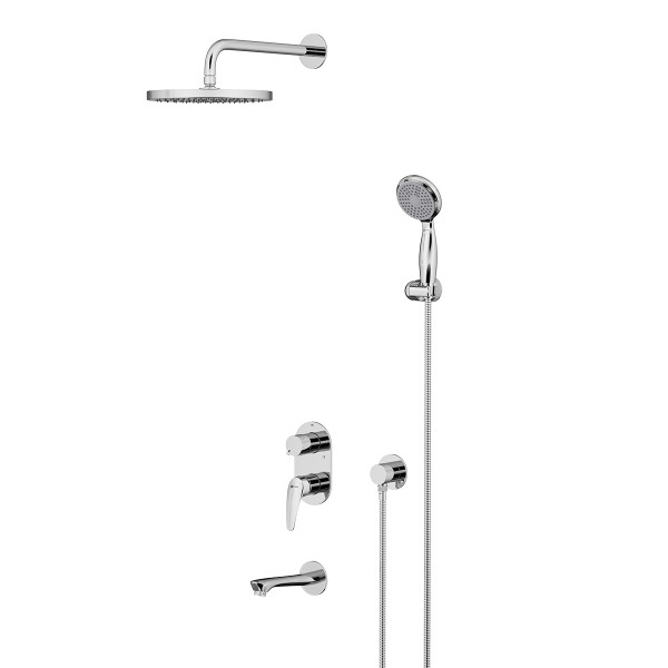 Смеситель для ванны и душа Lemark Linara хром (LM0422C) Смеситель для ванны и душа Lemark Linara хром (LM0422C)