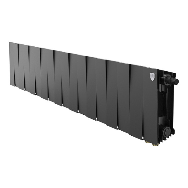 Радиатор биметаллический Royal Thermo PianoForte 200 Чёрный VR80 (18 секций) (RTPBVR803020018) Радиатор биметаллический Royal Thermo PianoForte 200 Чёрный VR80 (18 секций) (RTPBVR803020018)