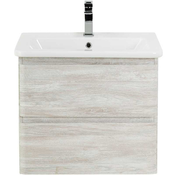 Тумба подвесная BelBagno Albano-CER 60 Rovere Vintage Bianco (ALBANO-CER-600-2C-SO-RVB)