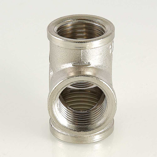 Крестовина 3/4" Valtec (никель) (VTr.760.N.0005) Крестовина 3/4" Valtec (никель) (VTr.760.N.0005)