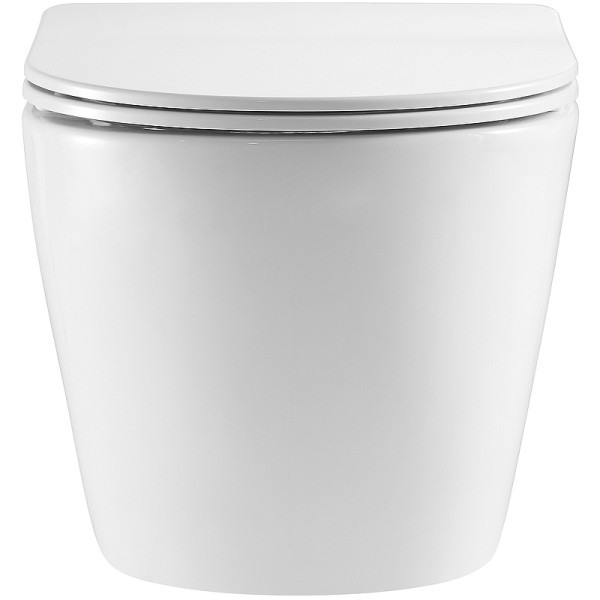 Унитаз подвесной Azario Teramo с сиденьем с микролифтом белый (AZ-0052-UQ3)