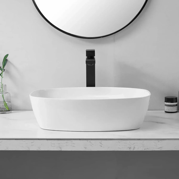 Раковина накладная REA Frej white 51x39,5x14 белая (REA-U6616) Раковина накладная REA Frej white 51x39,5x14 белая (REA-U6616)