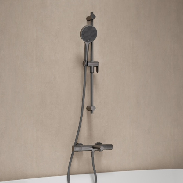 Лейка душевая Aiger графит матовый Iddis (AIG4FG0i18)