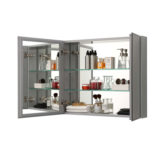 Шкаф зеркальный алюминиевый Aquatek 636x660x134 (AQ7608-MC) Шкаф зеркальный алюминиевый Aquatek 636x660x134 (AQ7608-MC)