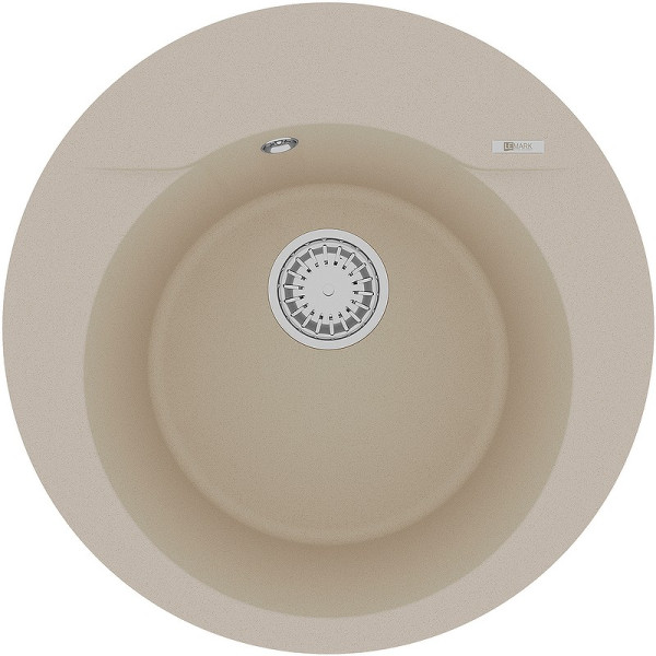 Мойка для кухни врезная Lemark Sula 500 500x500 бежевый (9910002)