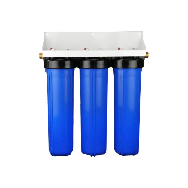 Магистральный трёхступенчатый фильтр Гейзер Макс 20ВВ (32077) Магистральный трёхступенчатый фильтр Гейзер Макс 20ВВ (32077)