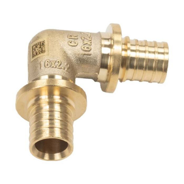 Соединение угловое 40х40 Rehau Rautitan MX (DZR латунь) (11080251001)