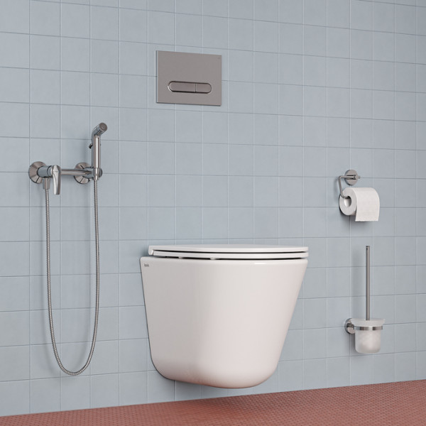 Смеситель с гигиеническим душем Iddis Ray хром глянцевый (RAYSB00i08)