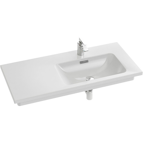 Раковина встраиваемая Jacob Delafon Vox 101x46,5 белая (EXAD112-00)