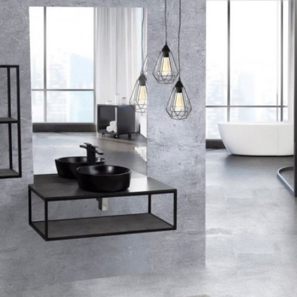 Вставка в дно металлического каркаса Cezares Cardo 85,7x16 Nero (CADRO-90-MENS-NERO) Вставка в дно металлического каркаса Cezares Cardo 85,7x16 Nero (CADRO-90-MENS-NERO)