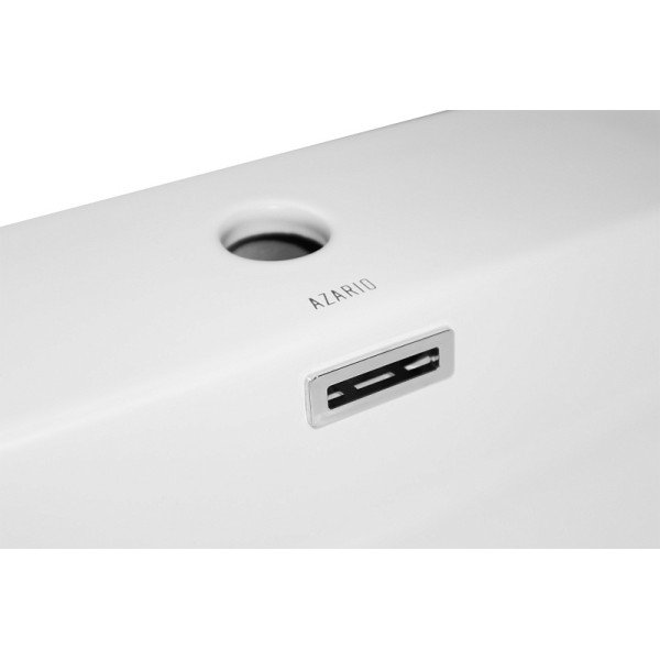 Раковина накладная Azario 50x42x12 белый матовый (AZ-2173-S-MW)