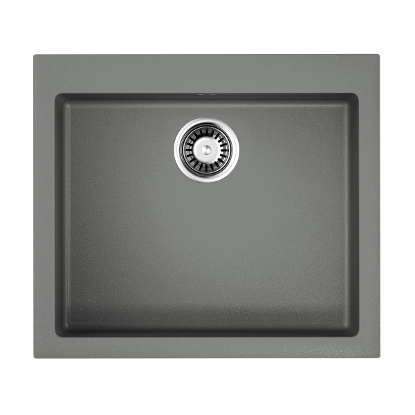 Мойка для кухни врезная Omoikiri Bosen 57-GR Tetogranit/leningrad grey (4993556)