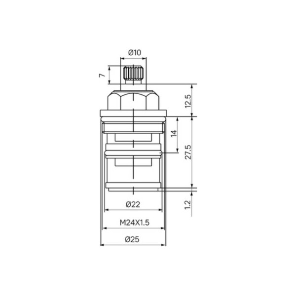 Дивертор для смесителя Iddis Optima Home хром (997BC149SM)