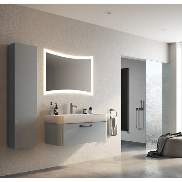 Зеркало Континент Silence 100х68 с LED подсветкой и сенсорным выключателем