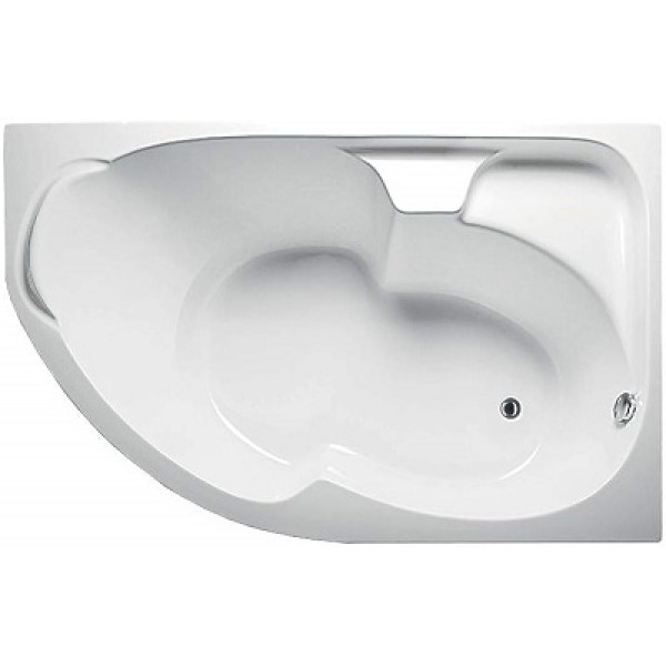 Ванна акриловая 1Marka Diana 160x100 правосторонняя белая (01ди1610п)